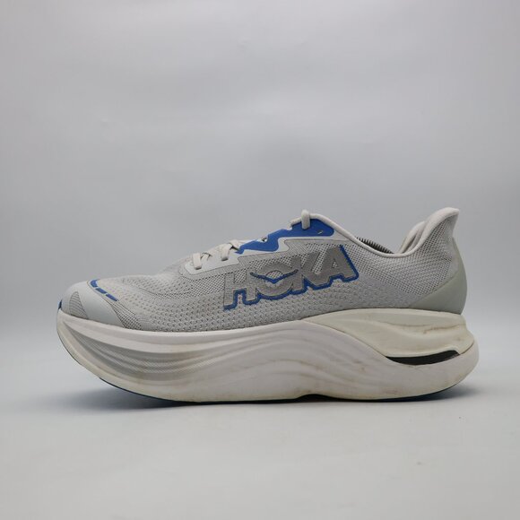 Hoka One One Skyward X Men’s Size 12.5 D Sneakers Cosmic Grey Blue 1147911 CRYS - Picture 4 of 10